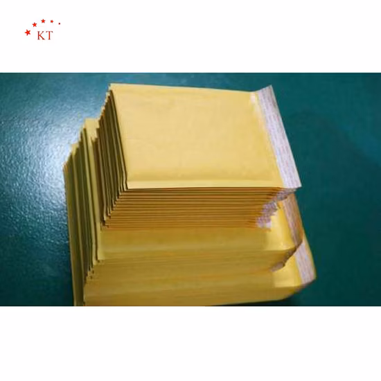 Hot Selling Biodegradable Shipping Padded Envelopes Custom Mailing Packaging 100% Compostable Kraft Bubble Mailer Packaging Bag
