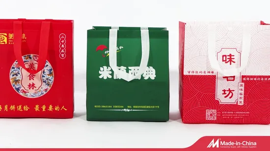 Colorful Custom Reusable Cheap Non Woven Handbag Eco Tote Gift Shopping Bag